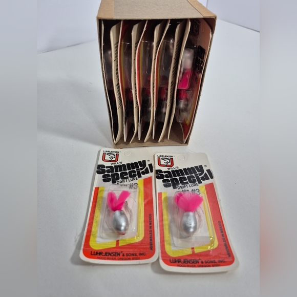 Luhr-Jensen Will's Sammy Special Drift Lure Sz # 3 Silver Lot 12 - Picture 1 of 2